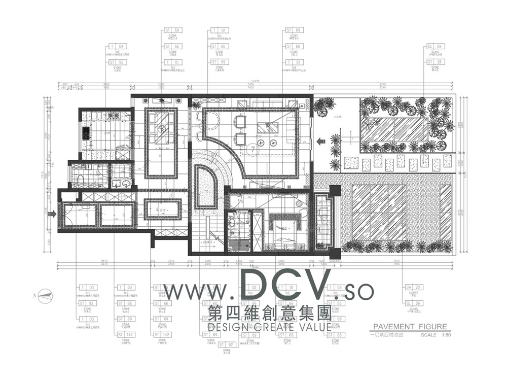 王咏设计-西安紫汀苑梦想型别墅样板间高端设计