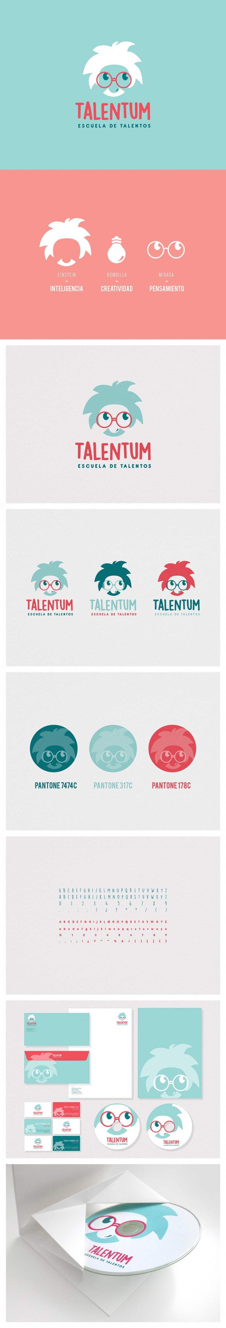 Talentum儿童教育中心品牌形象设计