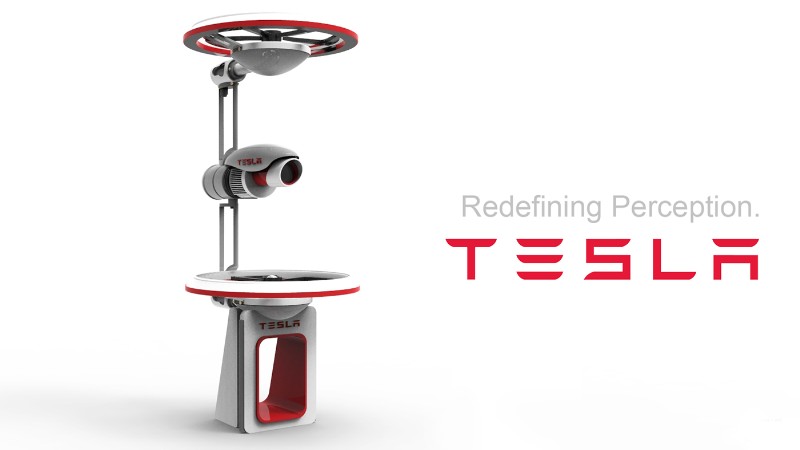 The Tesla Drone