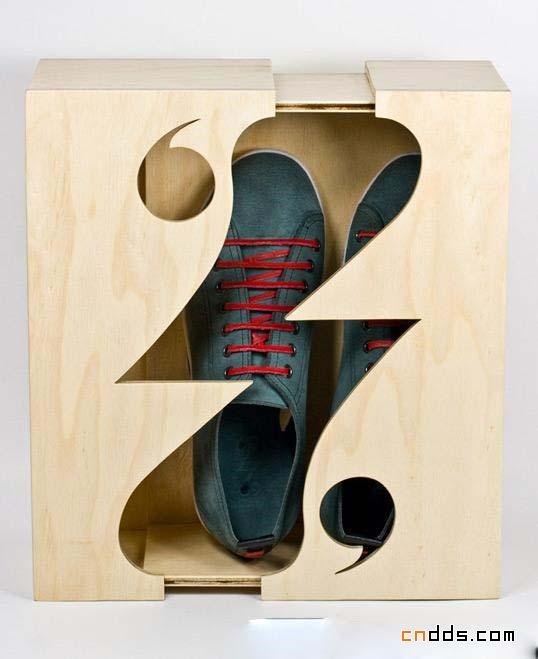 自由洒脱的Society27项目鞋盒创意