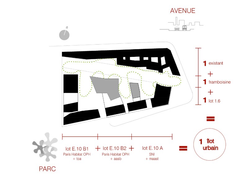 巴黎Macrolot E10綜合建筑