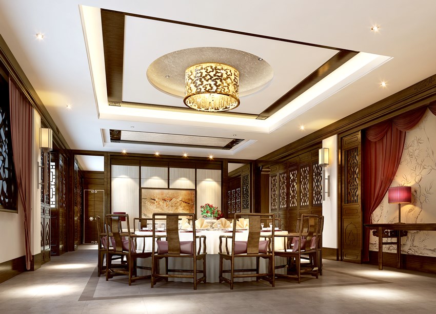 清新素雅 彰显中式之美的休闲酒店装修案例欣赏