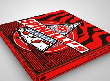 超酷个性的披萨包装盒设计 