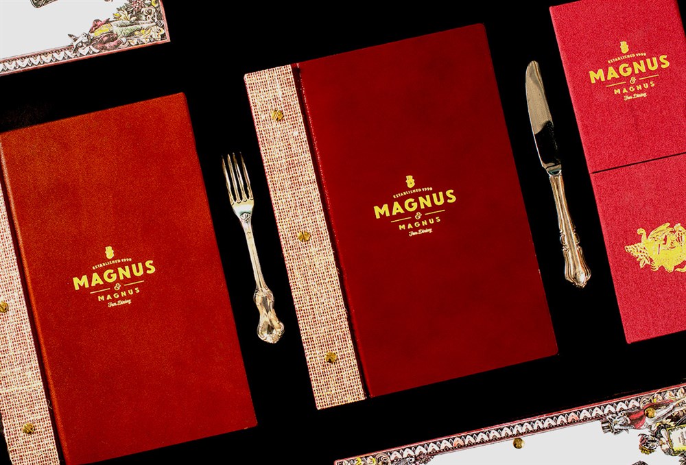 Magnus国外餐厅VI设计案例