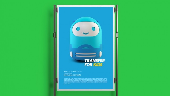 Transfer for Kids運輸品牌VI設計