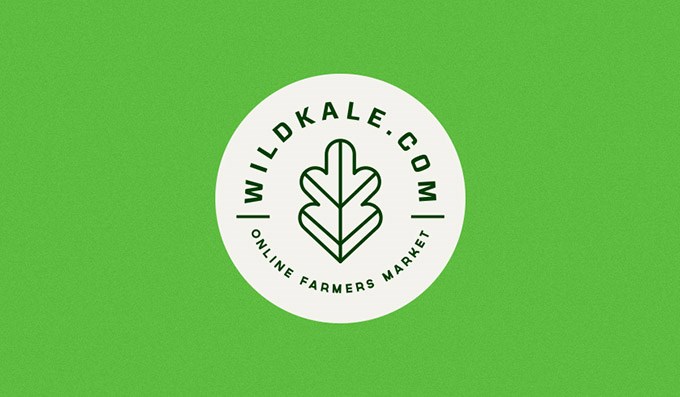 Wildkale线上农贸VI设计