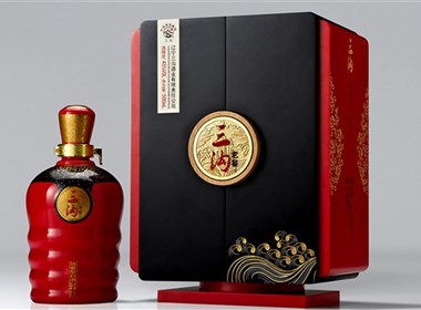辽宁三沟酒品牌策略包装设计