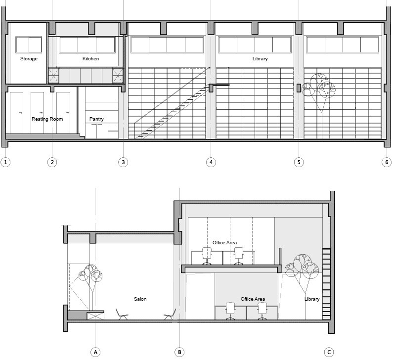 深圳蛇口WAU建筑事務(wù)所辦公室