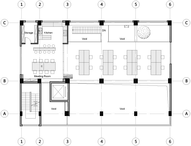 深圳蛇口WAU建筑事務(wù)所辦公室