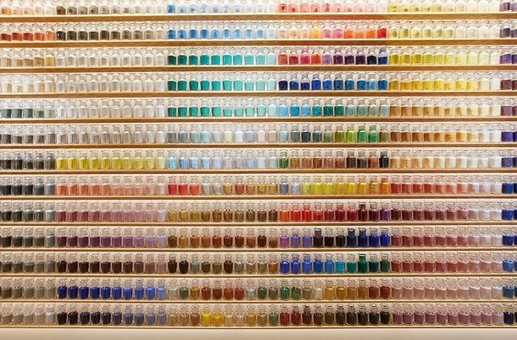 4000 多种颜料和纸笔 别具一格的“画具研究室”