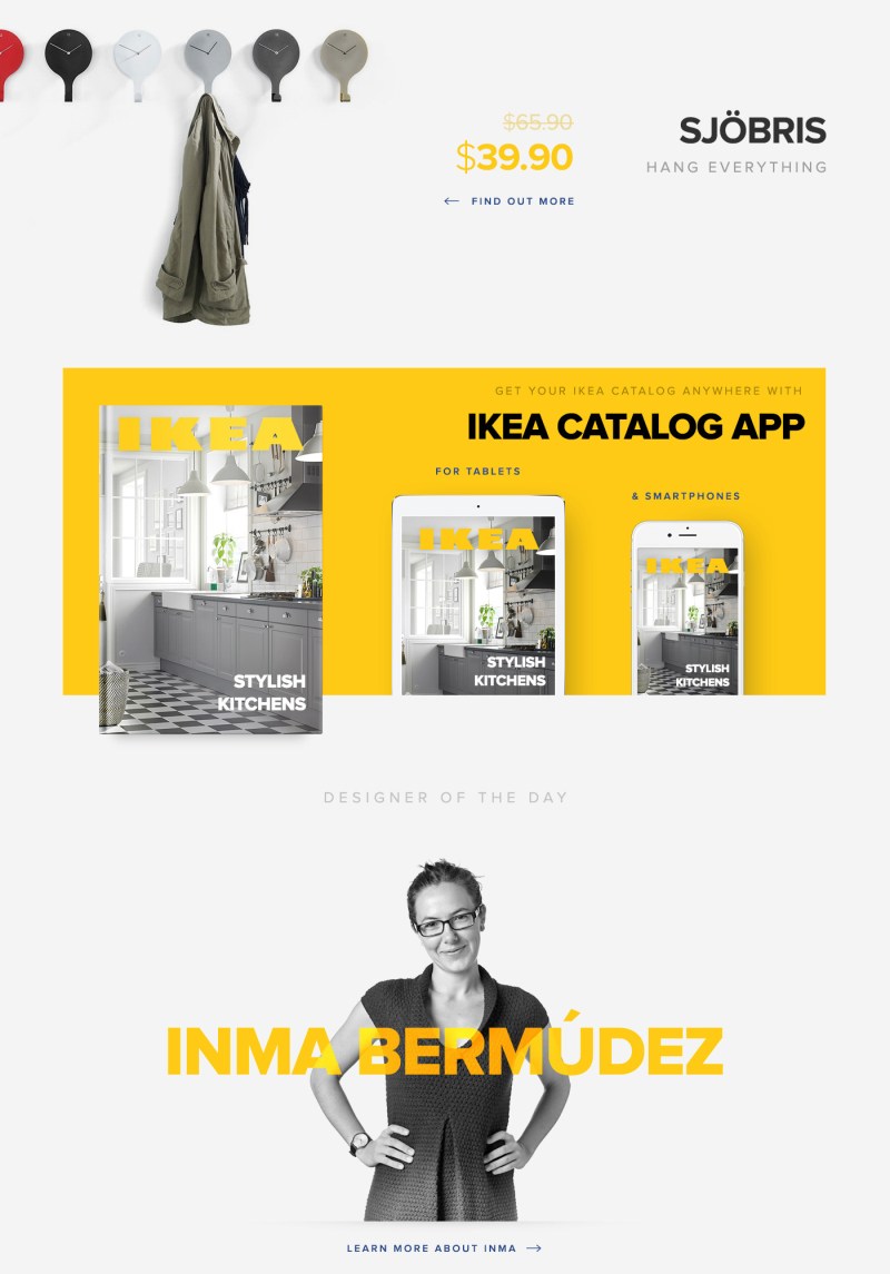 IKEA Redesign - UI & UX Design