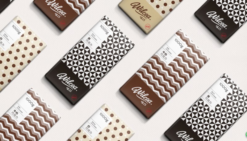 味巧巧克力包装设计 