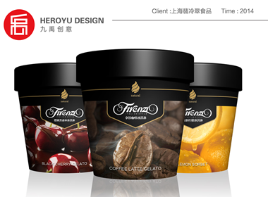 Firenzi进口意大利冰淇淋包装------上海九禹品牌创意