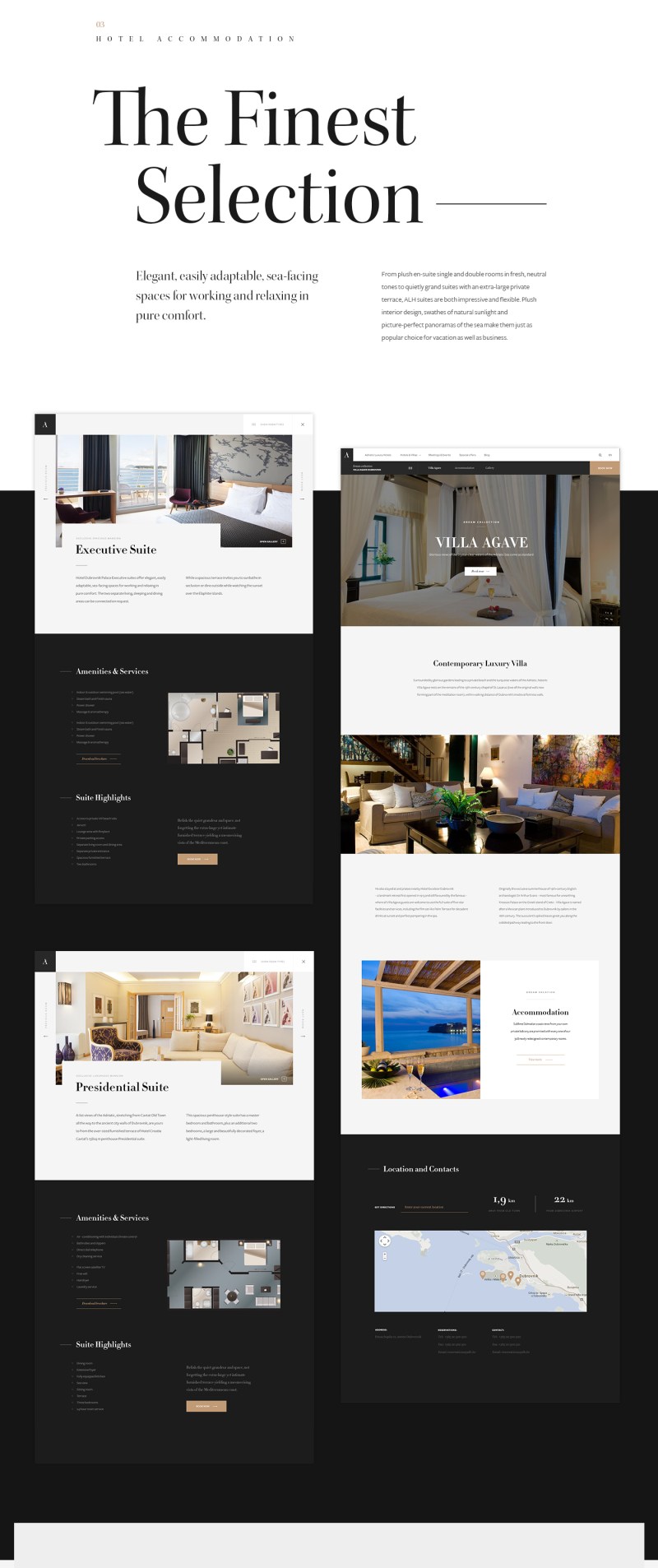 Adriatic Luxury Hotels Website