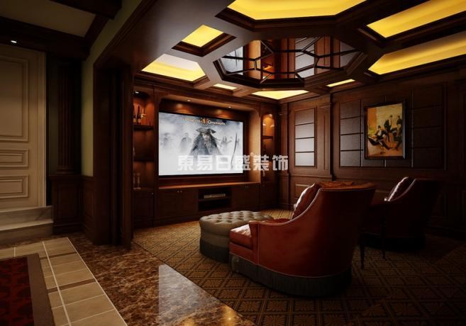 西安中海铂宫美式新古典风格装修效果图分享