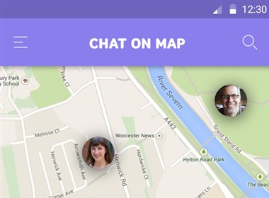 地图app 聊天界面下载