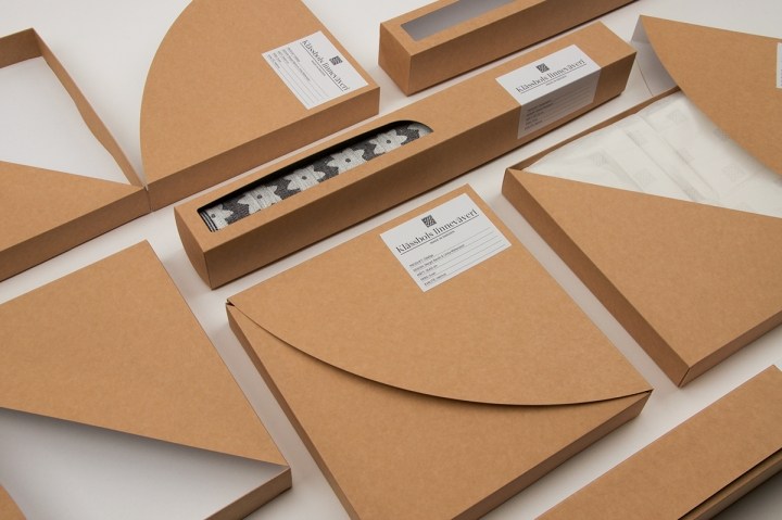 异形牛皮纸盒包装设计