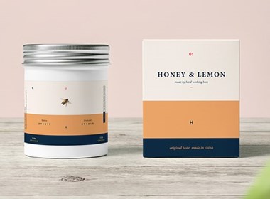 蜂蜜茶包装盒设计欣赏