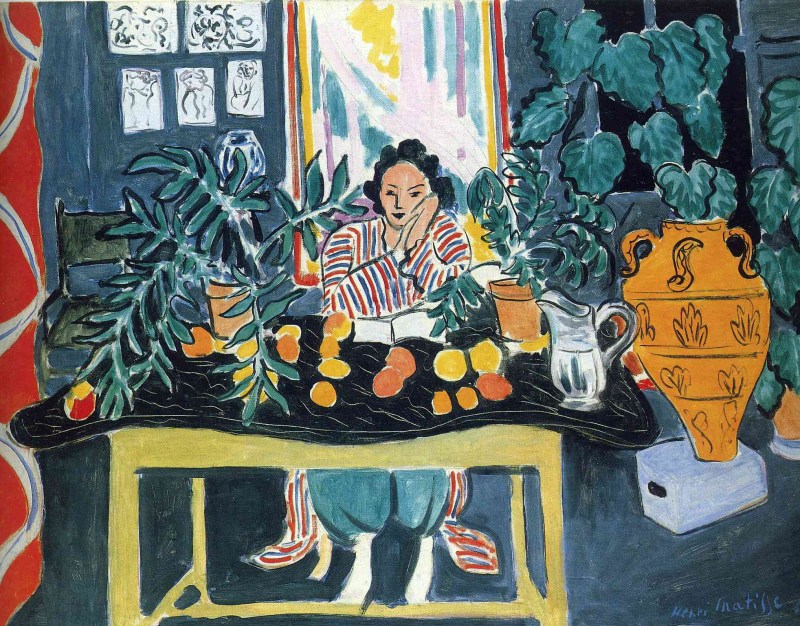 法國(guó)亨利·馬蒂斯（Henri Matisse）油畫作品