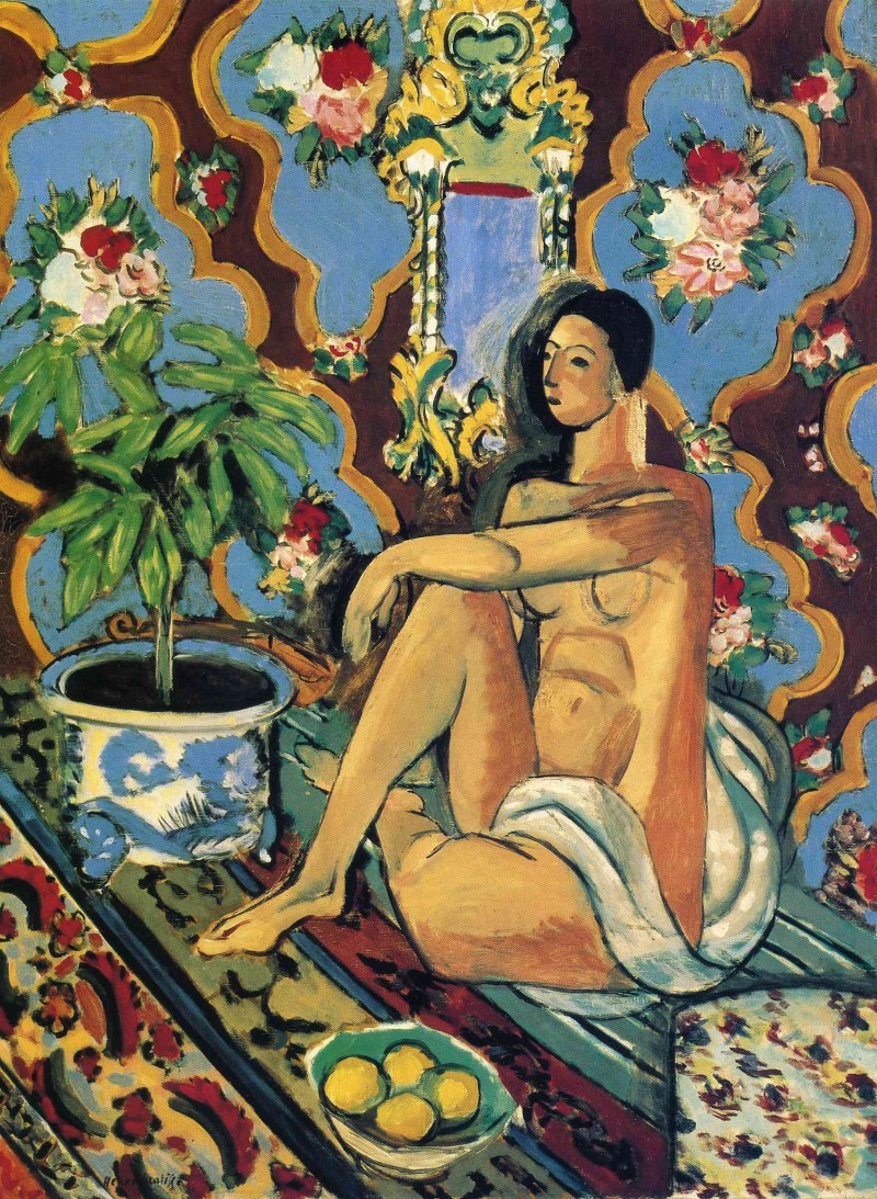 法國亨利·馬蒂斯（Henri Matisse）油畫作品