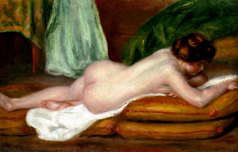 法國(guó)印象派畫家皮埃爾·奧古斯特·雷諾阿（Pierre-Auguste Renoir）油畫作品