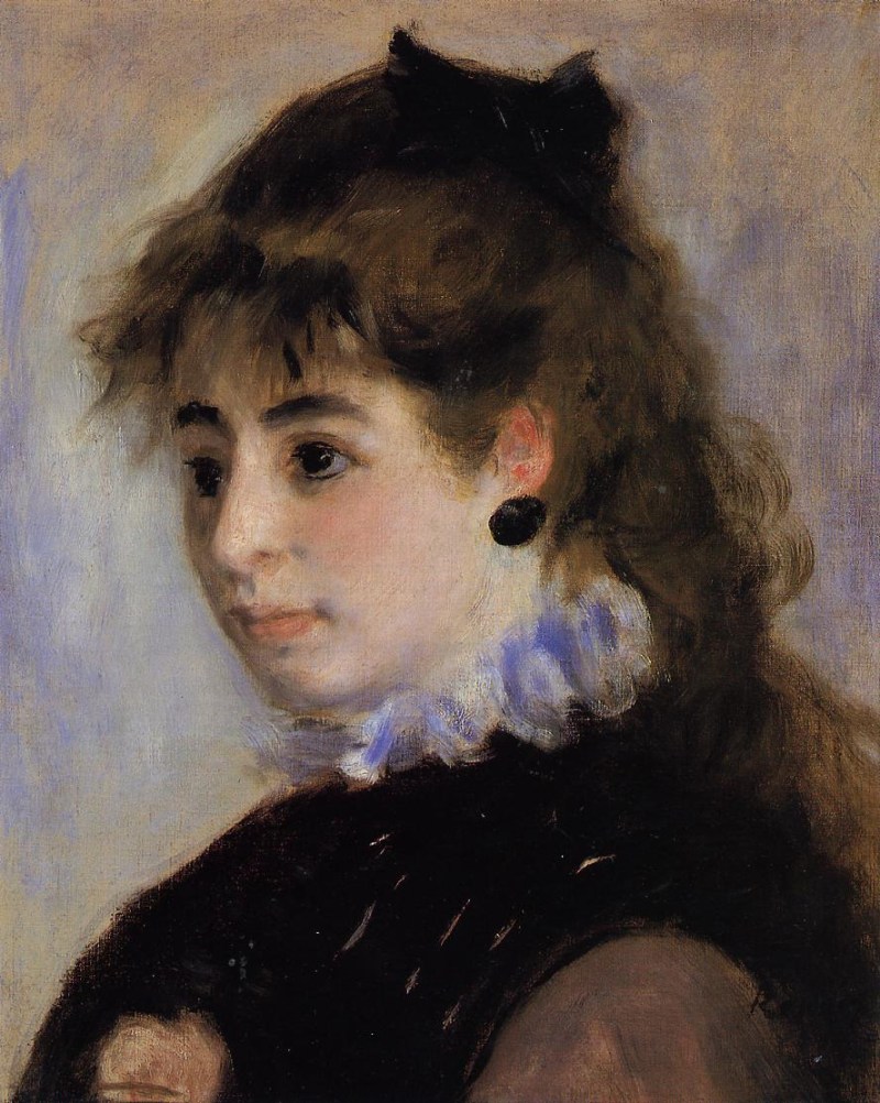 法国印象派画家皮埃尔·奥古斯特·雷诺阿（Pierre-Auguste Renoir）油画作品