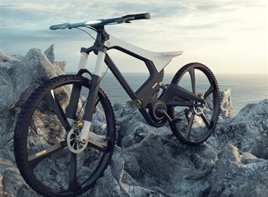 X-BIKE 可折叠碳铝山地概念自行车设计