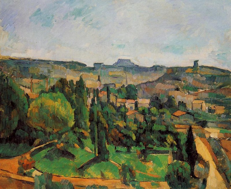 法國(guó)保羅·塞尚（Paul Cézanne）油畫(huà)作品