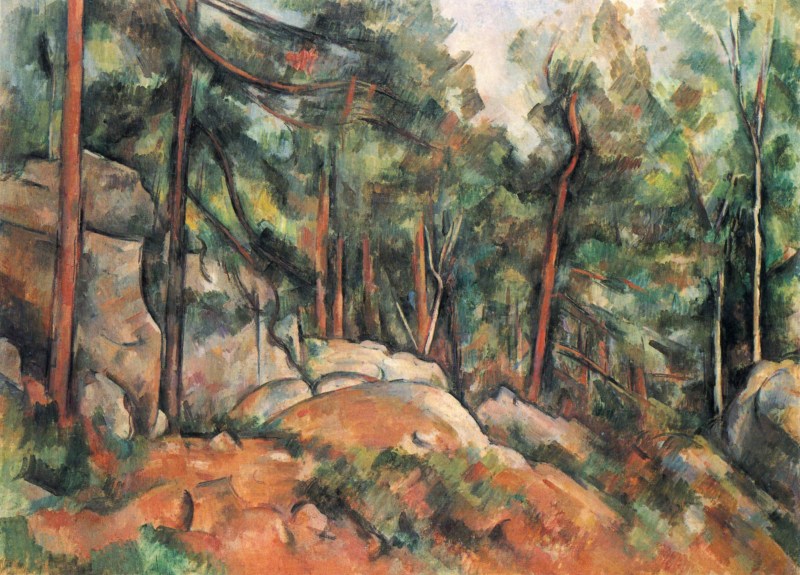 法國保羅·塞尚（Paul Cézanne）油畫作品