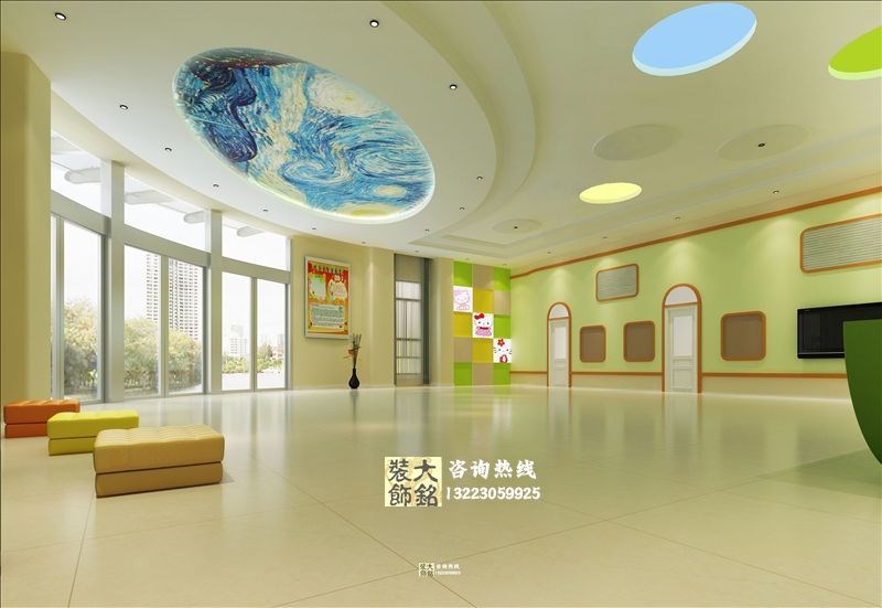 鄭州帝湖幼兒園設(shè)計(jì)-愛彌爾幼兒園設(shè)計(jì)裝修