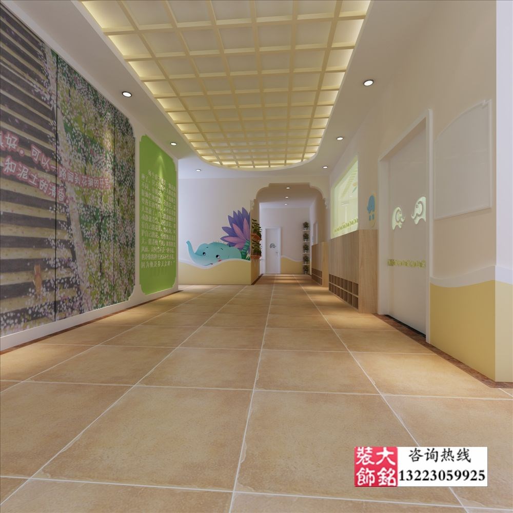 郑州东润小象幼儿园设计装修-幼儿园设计公司