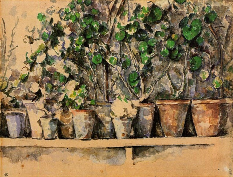 法国保罗·塞尚（Paul Cézanne）油画作品