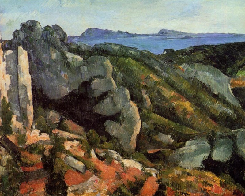 法國保羅·塞尚（Paul Cézanne）油畫作品