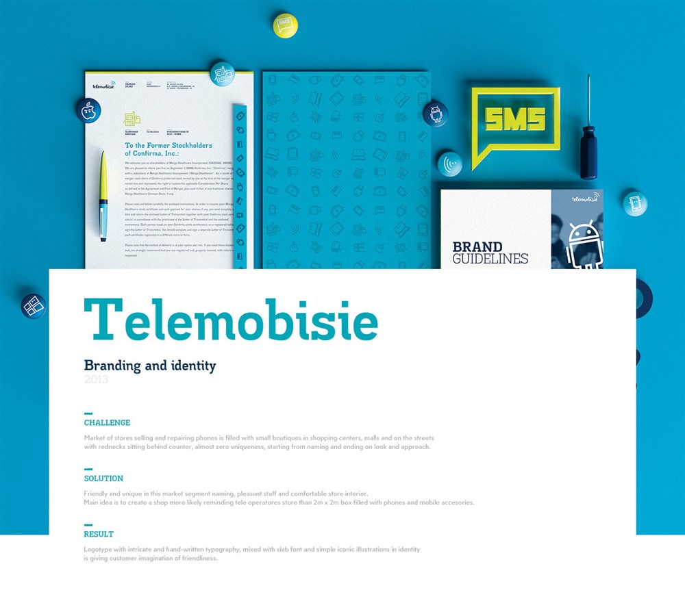 Telemobisie品牌视觉形象设计