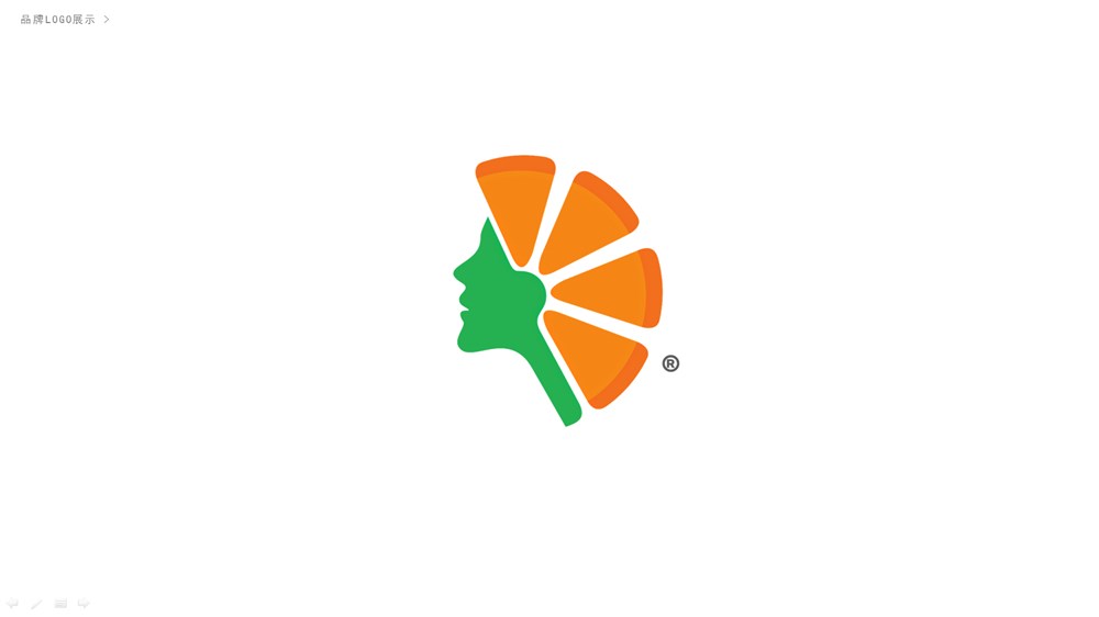 果娘水果logo设计