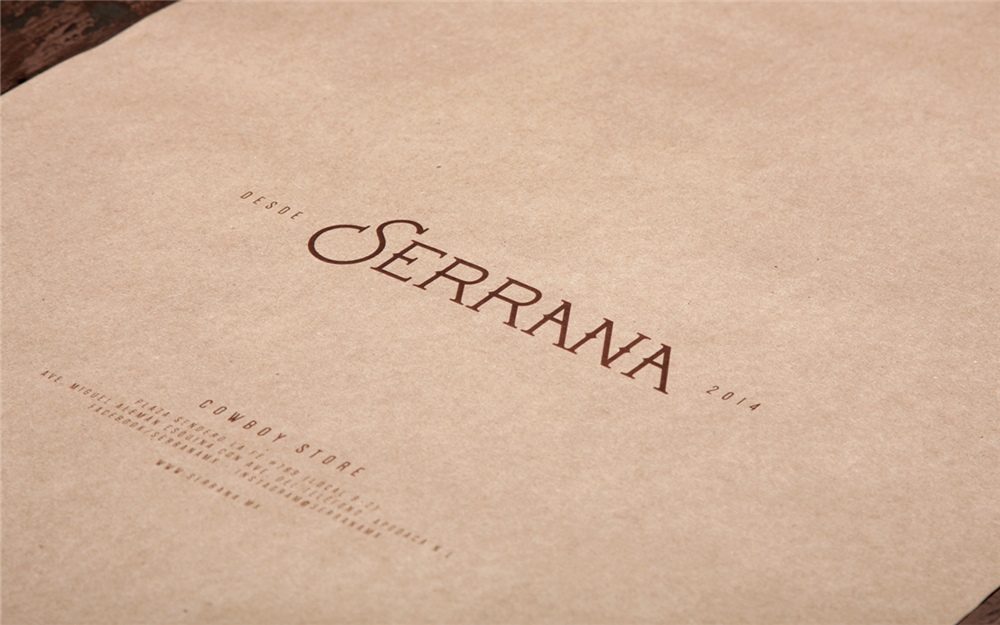 Serrana服装品牌形象设计