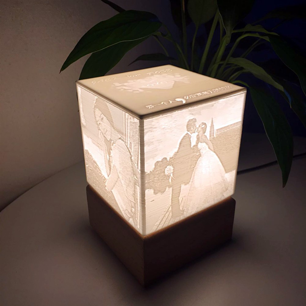 意尔·3D打印浮雕夜灯