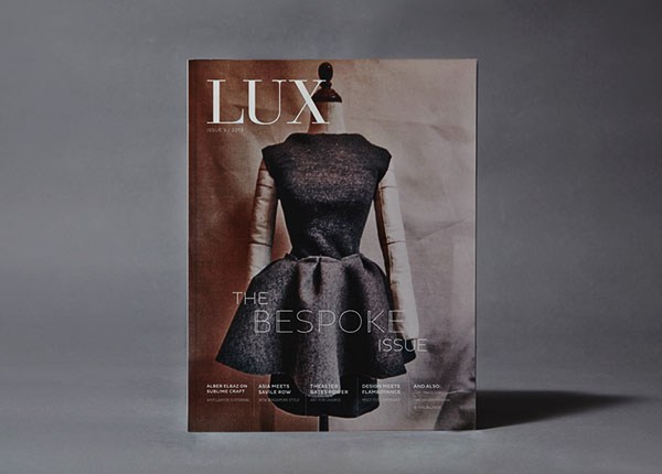 LUX杂志封面与版式设计欣赏