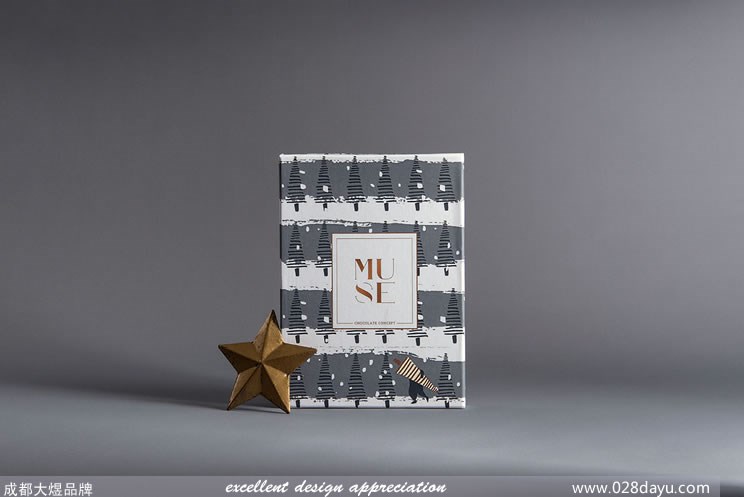 圣诞巧克力包装设计欣赏