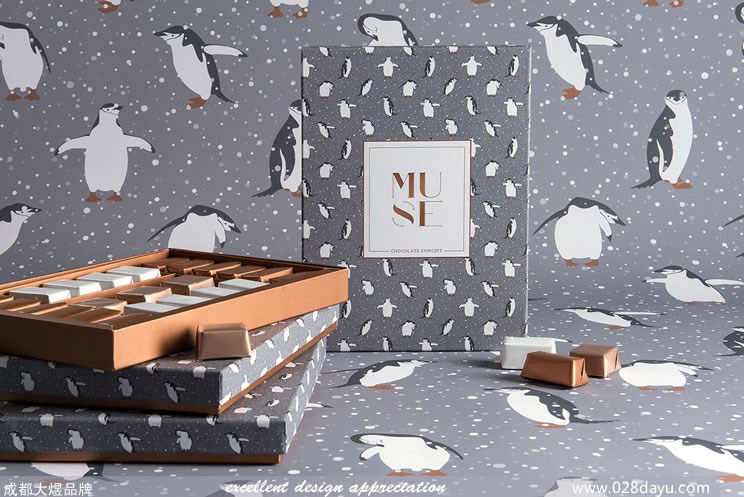 圣诞巧克力包装设计欣赏