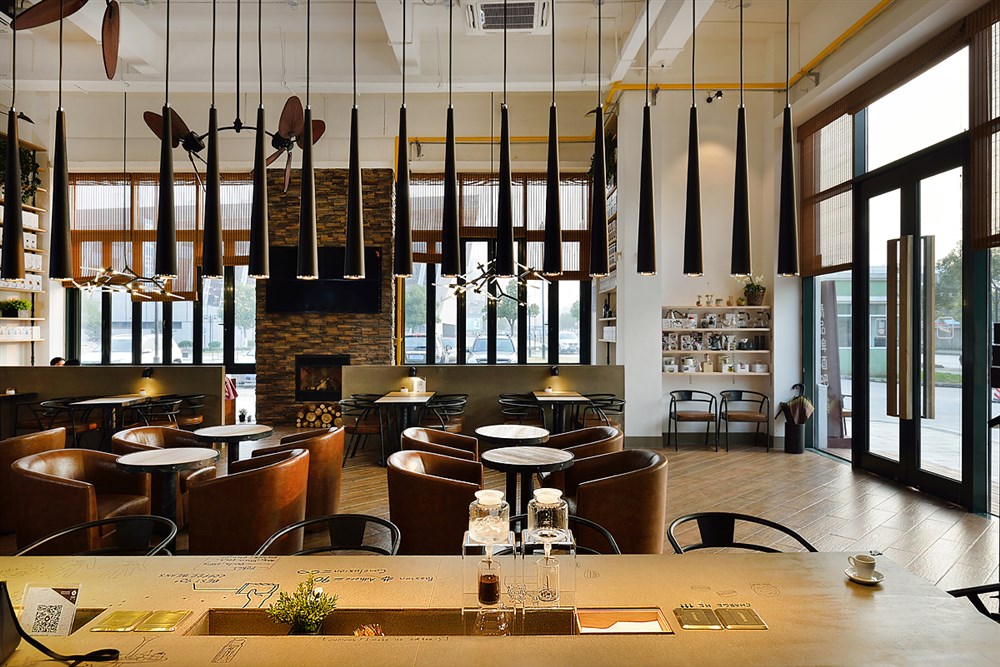 筑木空间作品分享  昆山陌岸咖啡馆