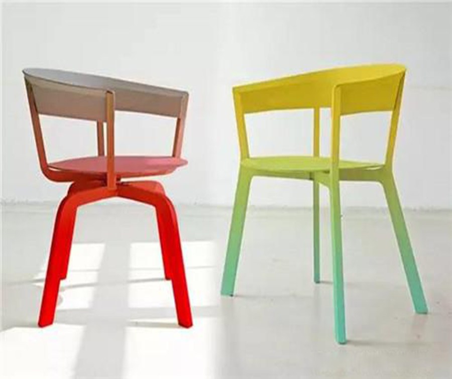 产品中极少见的色彩渐变之美---椅子