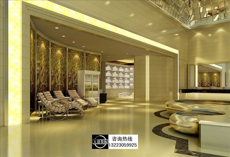 善水国际洗浴会所设计-郑州洗浴设计