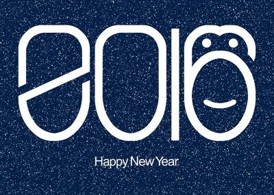 全球设计师2016新年贺卡设计欣赏