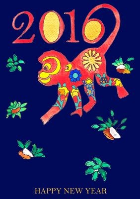 全球设计师2016新年贺卡设计欣赏