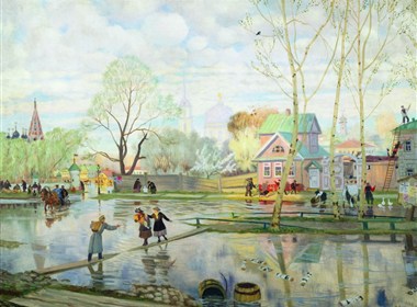俄罗斯鲍里斯·克斯托依列夫（Boris Kustodiev）油画精选