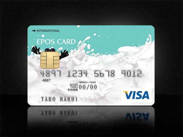 日本EPOS CARD系列VISA卡設計欣賞