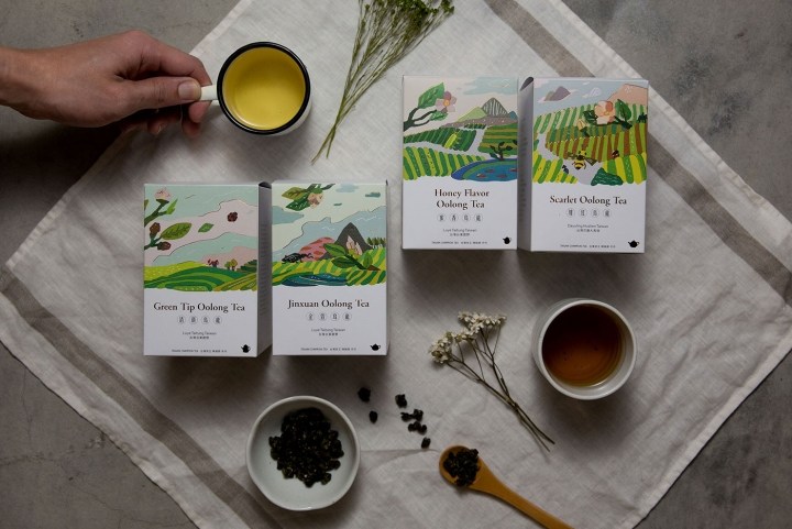 FongCha茶葉品牌包裝