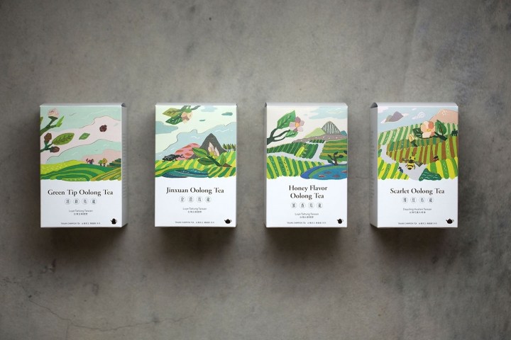 FongCha茶葉品牌包裝