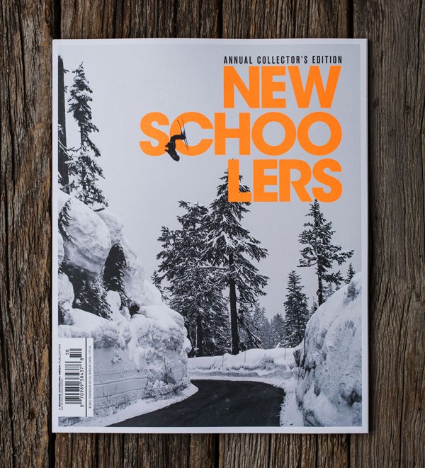 Newschoolers滑雪杂志排版设计欣赏